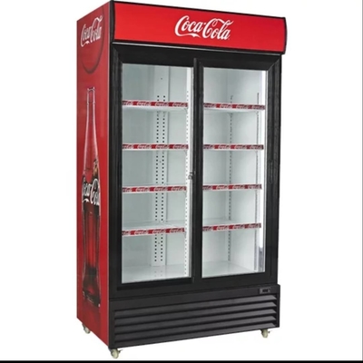 660l Drink Glass Door Display Freezer, 2000mm Glass Door Display Freezer