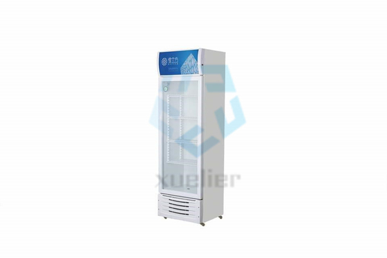 Commercial glass cold drink single door fan cooling display freezer