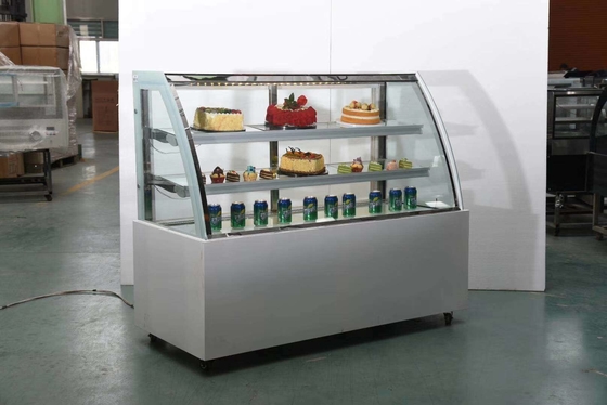 220V Cake Display Case Countertop Automatic Defrosting And Defogging