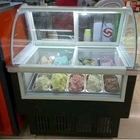 Haagen-Dazs Style Ice Cream Refrigerated Display Cabinet Direct Cooling Freezer